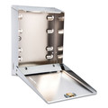 Paper Towels and Napkins | San Jamar T1900XC 11.38 in. x 4 in. x 14.75 in. C-Fold/Multifold Towel Dispenser - Chrome image number 6