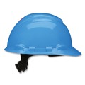 Hard Hats | 3M H-703SFR-UV SecureFit H-Series 4-Point Pressure Diffusion Ratchet Suspension H-700 Cap with UV Indicator Hard Hats - Blue image number 1