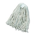 Cleaning & Janitorial Supplies | Boardwalk BWK2020CCT #20 Cut-End Cotton Wet Mop Head - White (12/Carton) image number 3