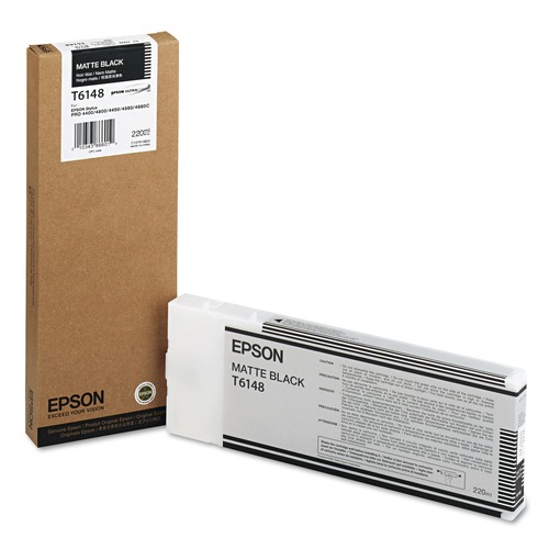  | Epson T614800 T614800 (61) Ink - Matte Black image number 0