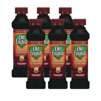 OLD ENGLISH 8 oz. Bottle Furniture Scratch Cover For Dark Woods (6/Carton)