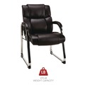 Office Chairs | Alera ALEHD4319 Hildred Series 25 in. x 28.94 in. x 37.8 in. Guest Chair - Black Seat/Back/Chrome Base image number 4
