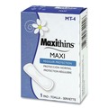 Cleaning & Janitorial Supplies | HOSPECO MT4FS Maxithins No. 4 Maxi Absorbency Individually Boxed Vended Sanitary Napkins (100/Carton) image number 1