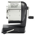  | X-ACTO 1072LMR KS Vacuum Mount 4 in. x 5.5 in. x 5.5 in. Manual Pencil Sharpener - Black/Nickel image number 4