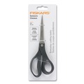 Arts & Crafts Supplies | Fiskars 1067262 8 in. Long 3.75 in. Cut Length Straight Handle Everyday Scissors - Black image number 1