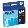 Ink & Toner | Epson T124220-S T124220-S (124) DURABrite Ultra Ink - Cyan image number 1