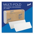 Cleaning & Janitorial Supplies | Scott 1840 9.2 in. x 9.4 in. 1-Ply Essential Multi-Fold Towels with Absorbency Pockets - White (4000/Carton) image number 5
