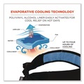 Cooling Gear | Ergodyne 12565 Chill-Its 6700CT One Size Fits Most Cooling Bandana PVA Tie Headband - Black image number 1