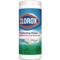 Hand Wipes | Clorox 01593 7 in. x 8 in. 1-Ply Disinfecting Wipes - Fresh Scent, White image number 0