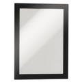 Floor Signs | Durable 491301 DURAFRAME 5.5 x 8.5 Sign Holder - Black Frame (2/Pack) image number 0