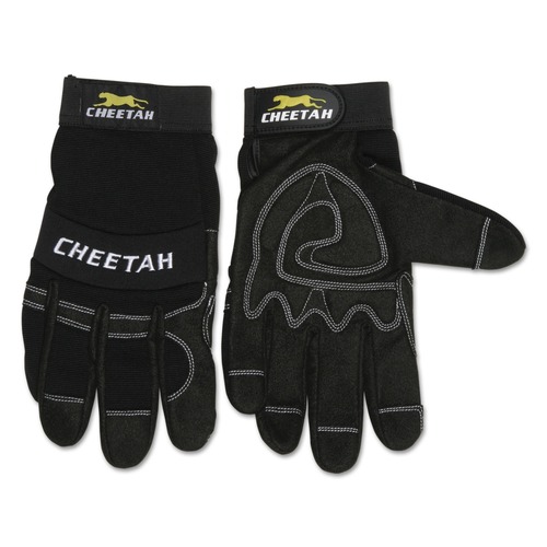 Work Gloves | MCR Safety 935CHS Cheetah Gloves - Small, Black (1-Pair) image number 0