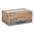 Paper Towels and Napkins | Georgia Pacific Professional 23504 10.25 in. x 9.25 in. 1-Ply Pacific Blue Basic S-Fold Paper Towels - Brown (4000/Carton) image number 4