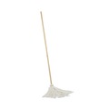 New Year New Savings! Save $25 off $150 | Boardwalk BWK116R 16 oz. Rayon Fiber Head Deck Mop with Wooden Handle (6/Carton) image number 0