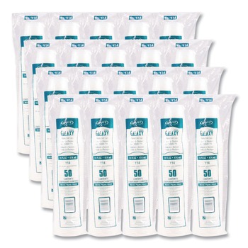 Dart 14 oz. High-Impact Polystyrene Cold Cups - Translucent (1000/Carton)