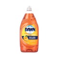 Cleaning & Janitorial Supplies | Dawn 01659 Ultra 38 oz. Bottle Antibacterial Dishwashing Liquid - Orange Scent (8/Carton) image number 1