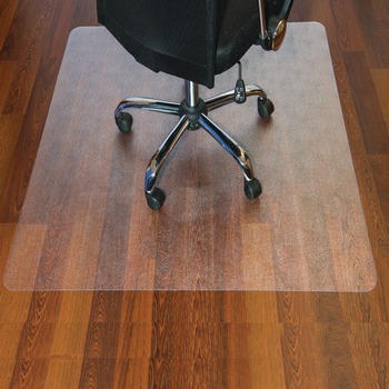Floortex Cleartex Ultimat Polycarbonate 48 in. x 53 in. Chair Mat for Hard Floors - Clear