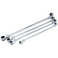 Platinum Tools 99750 4-Piece 8 SAE XL Ratcheting Wrench Set image number 0
