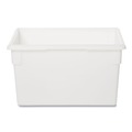 Food Trays, Containers, and Lids | Rubbermaid Commercial FG350100WHT Food/tote Boxes, 21.5gal, 26w X 18d X 15h, White image number 0