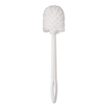 Rubbermaid Commercial 10 in. Handle Toilet Bowl Brush - White