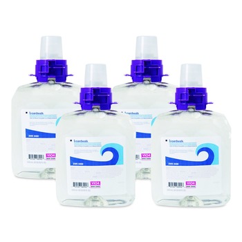 Boardwalk 6165-04-GCE00VL Green Certified Fragrance Free 1250 mL Foam Soap Refills (4/Carton)