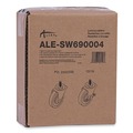 Office Desks & Workstations | Alera SW690004 Optional Casters for Wire Shelving - Gray/Black (4/Set) image number 0