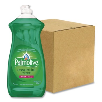 Palmolive 28 oz. Bottle Dishwashing Liquid - Fresh Scent (9/Carton)