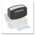 Office Jansan | Universal UNV10052 Pre-Inked 1 Color ENTERED Message Stamp - Blue image number 3