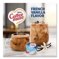 Condiments | Coffee-Mate 11000373 0.38 oz Liquid Coffee Creamer Mini Cups - French Vanilla (180/Carton) image number 3
