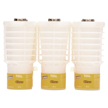 Rubbermaid Commercial 1.62 oz. TCell Microtrans Odor Neutralizer Refill - Citrus (6/Carton)