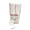 Food Service | Plastifar 12175 6 in. x 6 in. x 3 in. Foam Hinged Lid Containers - White (500/Carton) image number 0