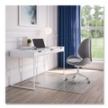 Cleaning & Janitorial Supplies | Deflecto CM2G232OCB 45 in. x 53 in. Oceanmat Hard Floor Lipped Chair Mat - Clear image number 5