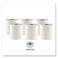 Office Jansan | Boardwalk 6700W 8 in. x 700 ft. 1 Ply Hard Wound Towel - White (6/Carton) image number 5