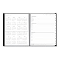 Notebooks & Pads | Blue Sky 134433 11 in. x 8.5 in. (July 2025 to June 2026) Teacher's Solid Black Weekly/Monthly Lesson Planner - Black Cover image number 4