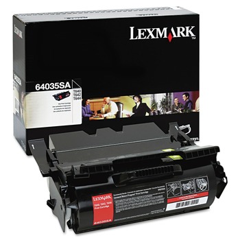 Lexmark T640/T642/T644 Series 6000 Page Yield Toner Cartridge - Black
