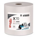 Office Jansan | WypAll 41702 X70 9.8 in. x 12.2 in. Center-Pull Cloths - White (275/Roll, 3 Rolls/Carton) image number 1