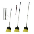 Just Launched | Unger EDPBR 33 in. x 12 in. Metal Ergo Dustpan with Broom - Red/Silver image number 1