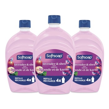 Softsoap 61048335 Liquid Hand Soap Refills - Lavender Scent (3/Carton)