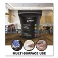 Cleaning Cloths | Gritt Commercial GRI5RW4 Surface Care Wipes, 1-Ply, 6 x 8, Fresh, White, 800/Pack, 4 Packs/Carton image number 4