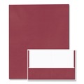 File Folders | Roaring Spring 50112 Accommodates (50) 11 in. x 8.5 in. Sheets Pocket Folder - Scarlet (250/Carton) image number 1