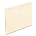 Office Jansan | Pendaflex 23200EE 2-Ply Straight Tab Legal Size Reinforced File Jackets - Manila (50/Box) image number 1