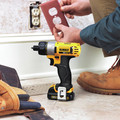 Electric Screwdrivers | Factory Reconditioned Dewalt DCF610S2R 12V MAX Cordless Lithium-Ion 1/4 in. Hex Chuck Screwdriver Kit image number 9