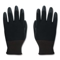 Work Gloves | Boardwalk BWK0002910 Palm Coated HPPE Gloves - X-Large Size 10/Salt and Pepper/Black (1-Dozen) image number 2