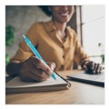 Office Jansan | uni-ball 70171 Medium 1 mm Retractable Jetstream Elements Hybrid Gel Pen - Assorted Ink and Barrel Colors (12/Pack) image number 10