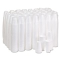 Food Trays, Containers, and Lids | Dart 10J10 10 oz. Foam Drink Cups - White (1000/carton) image number 1