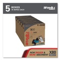 Office Jansan | WypAll 41048 8.34 in. x 16.8 in. POP-UP Box HYDROKNIT X80 Cloths - White (400/Carton) image number 2