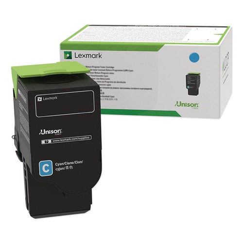 Lexmark 78c1xce Extra High-Yield Toner 5000 Page-Yield Cyan
