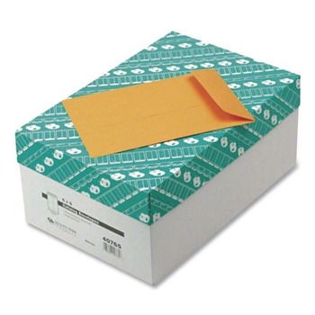Quality Park Catalog Envelope, #1, Square Flap, Gummed Closure, 6 X 9, Brown Kraft, 500/box