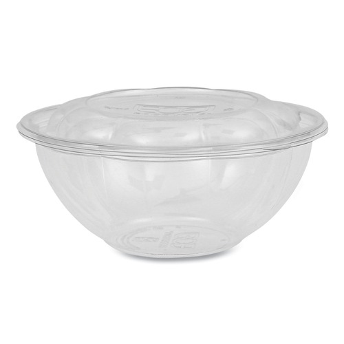 Office Jansan | Eco-Products EP-SB24 24 oz. Renewable and Compostable Salad Bowls with Lids (150/Carton) image number 0