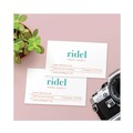 Office Jansan | Avery 05911 2 in. x 3.5 in. Laser Printable Microperforated Business Cards with Sure Feed Technology - White (2500/Box) image number 3