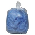 Trash Bags | Earthsense Commercial 1507260 38 in. x 58 in. 1.5 mil 60 Gallon Linear Low Density Recycled Can Liners - Clear (100/Carton) image number 2